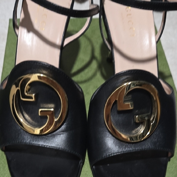 Gucci Interlocking G Heeled Sandals - Picture 5 of 6